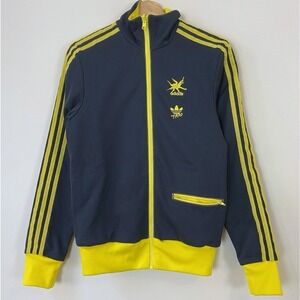 Adidas Taro Reversible Rare Black Track Jacket - Small/Medium